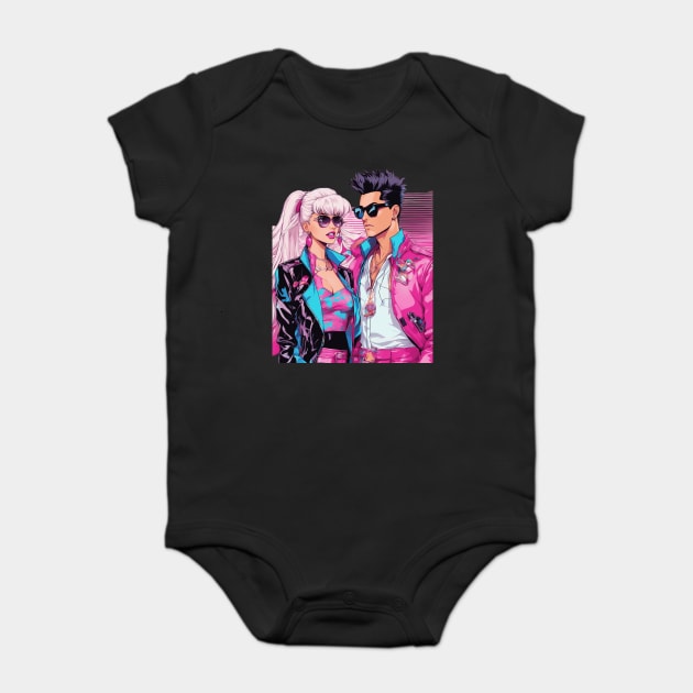 Anime Always on my Mind Baby Bodysuit by animegirlnft